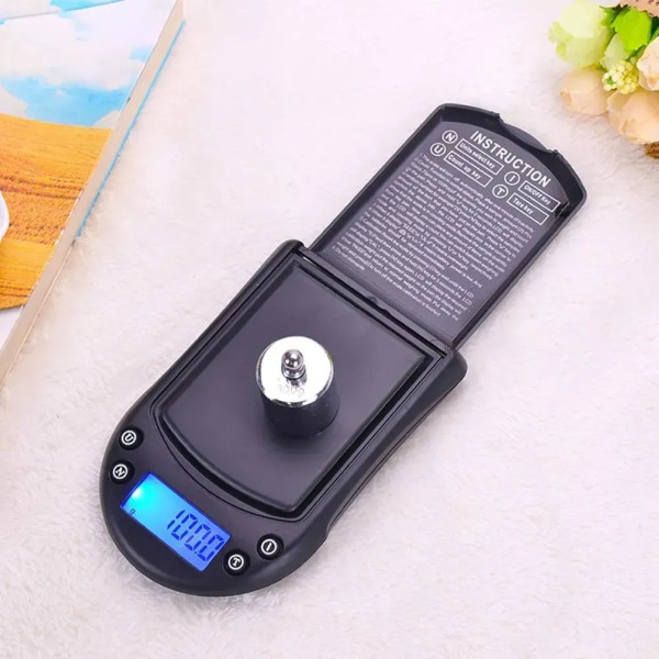 Карманные электронные ювелирные весы AND P071 0.01-100 г точность 0,01 г LCD дисплей с подсветкой портативные