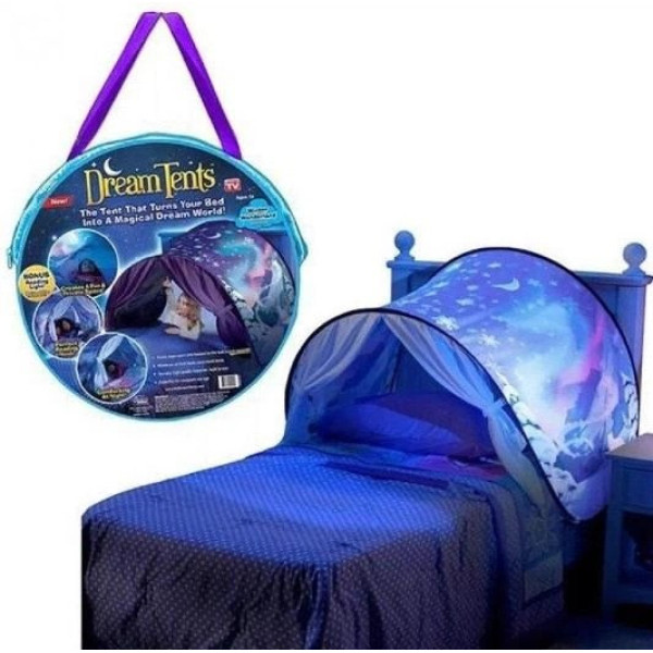 Тент для детской кровати Children's Tent 026 со шторками, палатка-козырек для сна и игр, чехол на детскую кровать