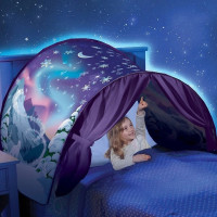 Тент для детской кровати Children's Tent 026 со шторками, палатка-козырек для сна и игр, чехол на детскую кровать