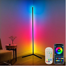 Напольная RGB светодиодная лампа-торшер 1,4 м HA-10 HA-100 с пультом дистанционного управления для спальни, гостиной