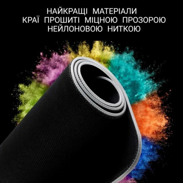 Игровой коврик для мыши с RGB подсветкой 30×70 см XL-1747 большой геймерский коврик для клавиатуры и мыши