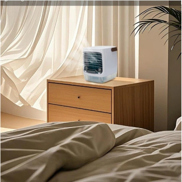 Мини кондиционер Arctic Air Cooler XL-1375 портативный охладитель воздуха с увлажнением, LED подсветкой и USB питанием