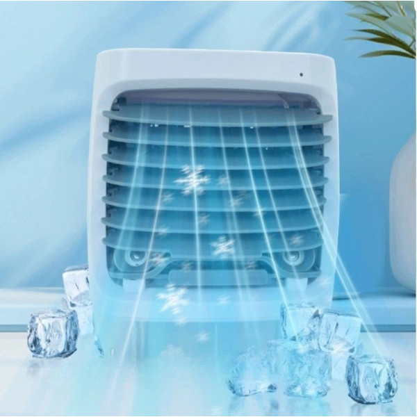 Мини кондиционер Arctic Air Cooler XL-1375 портативный охладитель воздуха с увлажнением, LED подсветкой и USB питанием