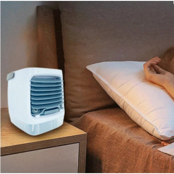 Мини кондиционер Arctic Air Cooler XL-1375 портативный охладитель воздуха с увлажнением, LED подсветкой и USB питанием