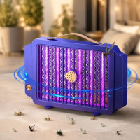Уничтожитель насекомых аккумуляторный Mosquito Lamp BG-009, ультрафиолетовая антимоскитная лампа от комаров, мух и моли