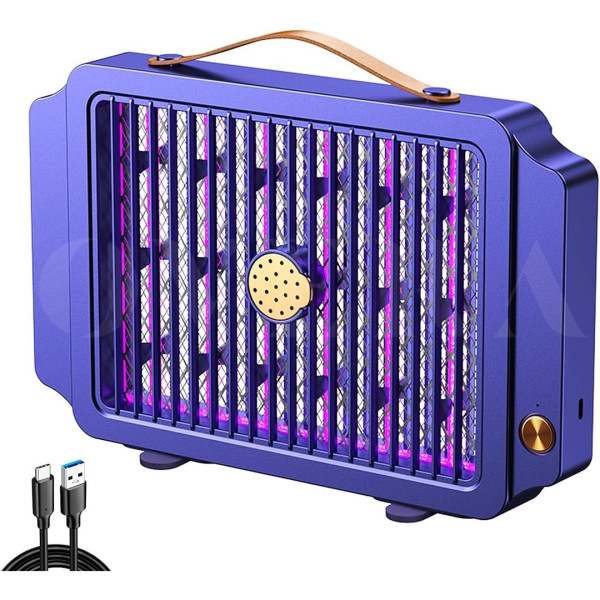 Уничтожитель насекомых аккумуляторный Mosquito Lamp BG-009, ультрафиолетовая антимоскитная лампа от комаров, мух и моли