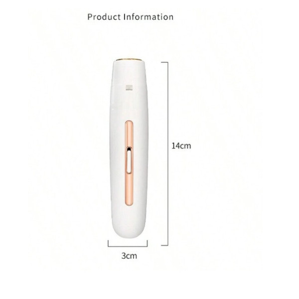 Портативная женская электробритва Body Touch Up для удаления волос с USB зарядкой, компактный аккумуляторный триммер для тела