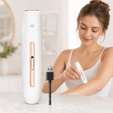 Портативная женская электробритва Body Touch Up для удаления волос с USB зарядкой, компактный аккумуляторный триммер для тела