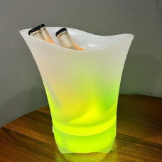 Светодиодное ведро для льда Bucket Light с Bluetooth колонкой и LED подсветкой, барное ведро для охлаждения напитков с USB
