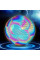 Футбольный мяч голографический BRIGHT BALL светоотражающий со свечением в темноте, тренировочный мяч No5 из TPU и EVA материалов