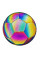 Футбольный мяч голографический BRIGHT BALL светоотражающий со свечением в темноте, тренировочный мяч No5 из TPU и EVA материалов