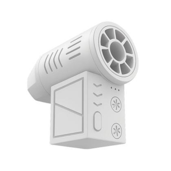 Турбо воздуходувка аккумуляторная Jet Fan с функцией выдувания и всасывания, белая