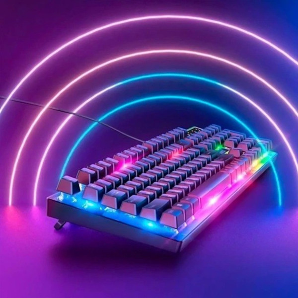Игровой комплект HOCO GM18 Luminous Gaming клавиатура + мышь RGB проводной геймерский набор 104 клавиши 6D DPI