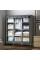 Тканевый складной шкаф органайзер Storage Wardrobe 88130 с 8 полками и 3 секциями, универсальный шкаф для одежды и обуви