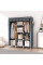 Тканевый складной шкаф органайзер Storage Wardrobe 88130 с 8 полками и 3 секциями, универсальный шкаф для одежды и обуви