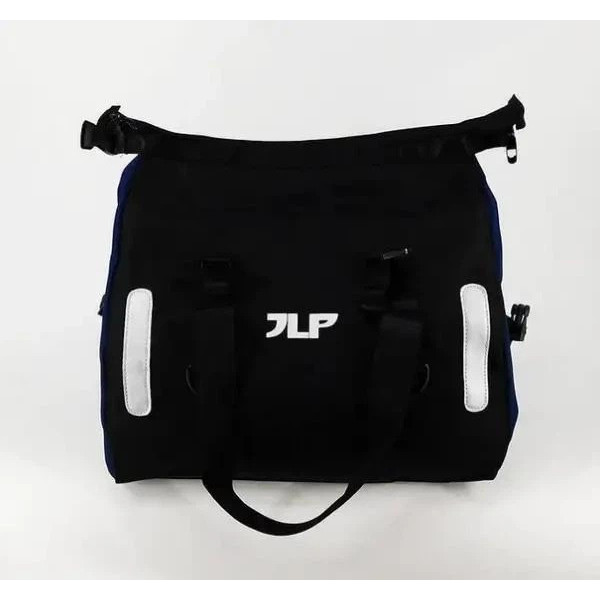 Спортивная дорожная сумка JLP с синими вставками 39×38×23 см, вместительная сумка для спорта, путешествий и повседневного использо