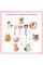 Набор для груминга животных Pet Grooming 8 в 1, комплект для ухода за собаками и котами с щетками, когтерезом и расческами