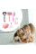 Набор для груминга животных Pet Grooming 8 в 1, комплект для ухода за собаками и котами с щетками, когтерезом и расческами