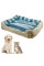Лежанка для кота и собаки 45×40 Pet Choice, мягкое спальное место для животных, уютный лежак для домашних любимцев