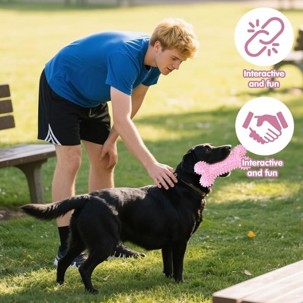 Набор жевательных игрушек для собак 6 в 1 с веревками Pet Set, интерактивные игрушки для собак, набор для жевания и перетаскивания