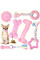 Набор жевательных игрушек для собак 6 в 1 с веревками Pet Set, интерактивные игрушки для собак, набор для жевания и перетаскивания