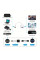 Конвертер HDMI VGA STLab U-990 Pro BTC, адаптер HDMI на VGA, переходник для подключения монитора и проектора Full HD 1080p