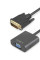 Адаптер DVI VGA Addap DVI2VGA-01, видео конвертер DVI на VGA, переходник для монитора и проектора Full HD 1080p