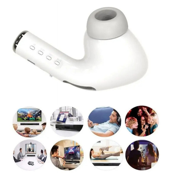 Портативная Bluetooth колонка Pro Giant Headphone MK-201 3 поколения, беспроводная акустика с FM-радио, USB, TF и AUX