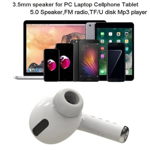 Портативная Bluetooth колонка Pro Giant Headphone MK-201 3 поколения, беспроводная акустика с FM-радио, USB, TF и AUX