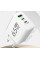 Зарядное устройство для телефона 65W GaN TRG-185 быстрая зарядка USB Type-C и USB-A адаптер питания белый