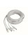 Готовый комбинированный кабель RJ45 + DC 20 м медный для IP камер, видеонаблюдения, роутера и сетевого оборудования