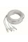 Готовый комбинированный кабель RJ45 + DC 20 м медный для IP камер, видеонаблюдения, роутера и сетевого оборудования