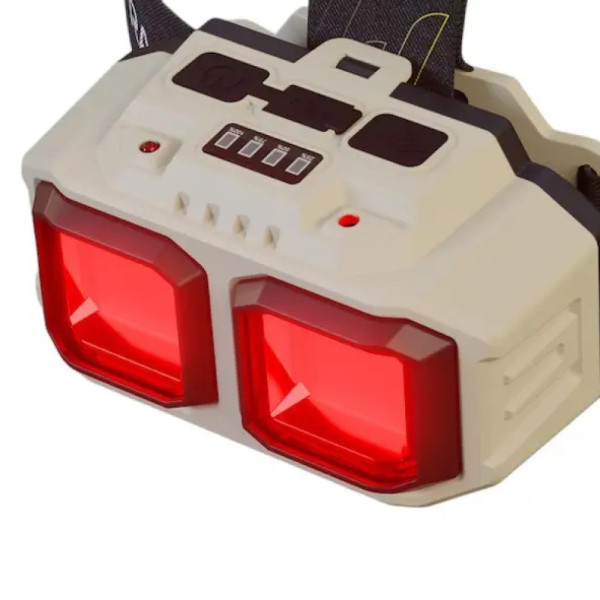 Налобный фонарь аккумуляторный X-Balog HX-816 с Type-C, сенсорным включением, COB LED, водонепроницаемый