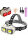 Налобный фонарь аккумуляторный X-Balog HX-816 с Type-C, сенсорным включением, COB LED, водонепроницаемый