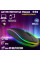 Беспроводная компьютерная мышь Bluetooth + USB 2.4Ghz с RGB-подсветкой, аккумуляторная мышка для ноутбука и компьютера черная