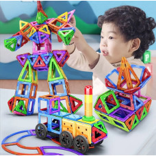 Детский магнитный конструктор Magical Magnet 3D, 98 деталей, развивающая игрушка