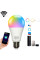 Умная LED лампа Tuya Wi-Fi Bluetooth 9 Вт, смарт лампочка с управлением со смартфона и голосом