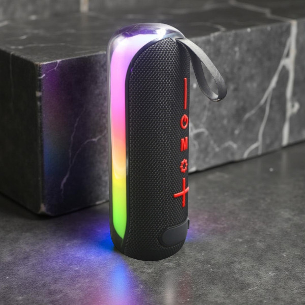 Портативная Bluetooth-колонка IMENSO IMS-S1020 10 Вт с RGB-подсветкой, FM-радио и TWS