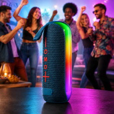 Портативная Bluetooth-колонка IMENSO IMS-S1020 10 Вт с RGB-подсветкой, FM-радио и TWS