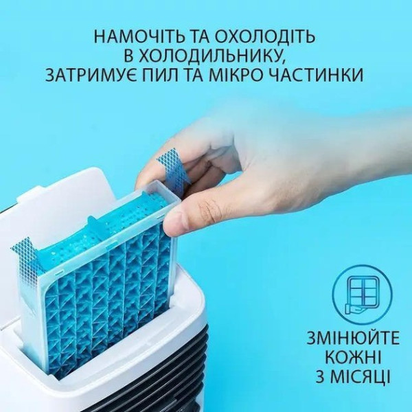 Портативный мини-кондиционер Arctic Air Cooler AND XL-1375, охладитель-увлажнитель воздуха с USB