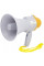 Рупорный громкоговоритель MEGAPHONE HW-8C 15 Вт с записью голоса, аккумулятором и ремнем