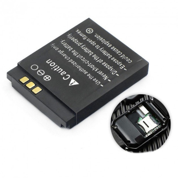 Аккумуляторная батарея RYX-NX9 380 мАч для смарт-часов DZ09, A1, V8, QW09 и L1