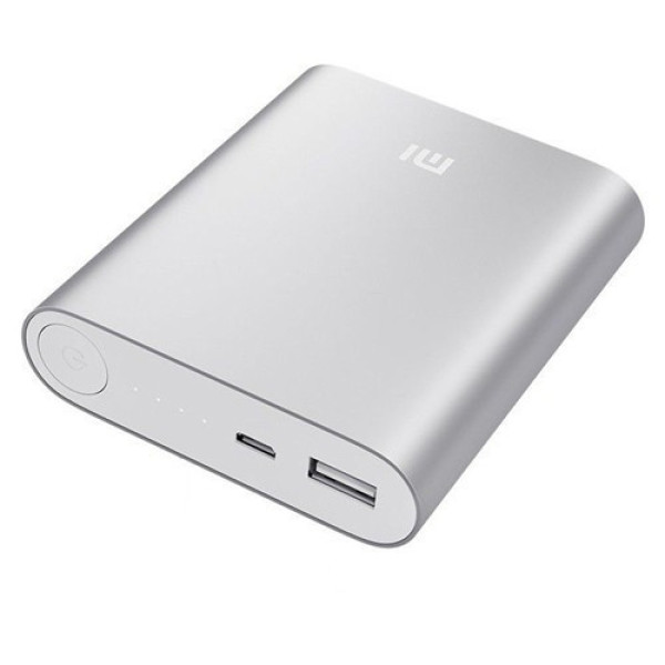 Внешний аккумулятор Power Bank Mi 10400 мАч с USB выходом 2 А и индикатором заряда