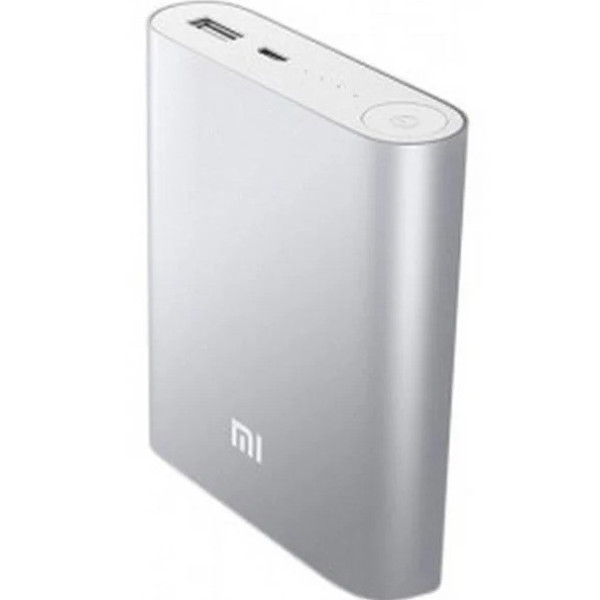 Внешний аккумулятор Power Bank Mi 10400 мАч с USB выходом 2 А и индикатором заряда