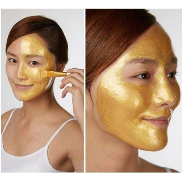 Золотая маска-пленка для лица Dexe Gold Mask с коллагеном 120 г
