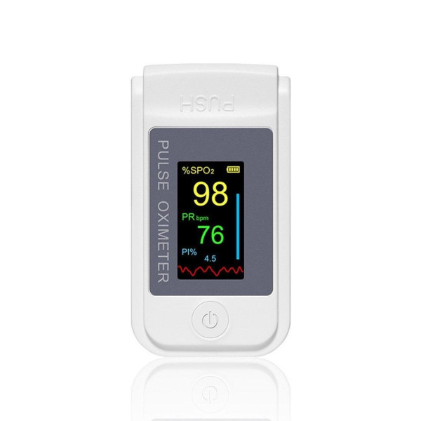 Пульсоксиметр на палец LK-89 Pulse Oximeter для измерения сатурации и пульса