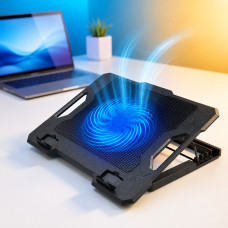 Охлаждающая подставка для ноутбука XSTRIKE XS-33 на 9–17| с вентилятором, подсветкой и регулировкой наклона