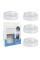 Прозрачные антивибрационные подставки под ножки стиральной машины Refrigerator Floor Mat, 4 шт