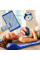 Массажный коврик с валиком Acupressure Mat для расслабления спины и снятия напряжения