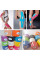 Кинезиологический тейп EasyFit Kinesio 5 см × 5 м, эластичный спортивный пластырь, черный